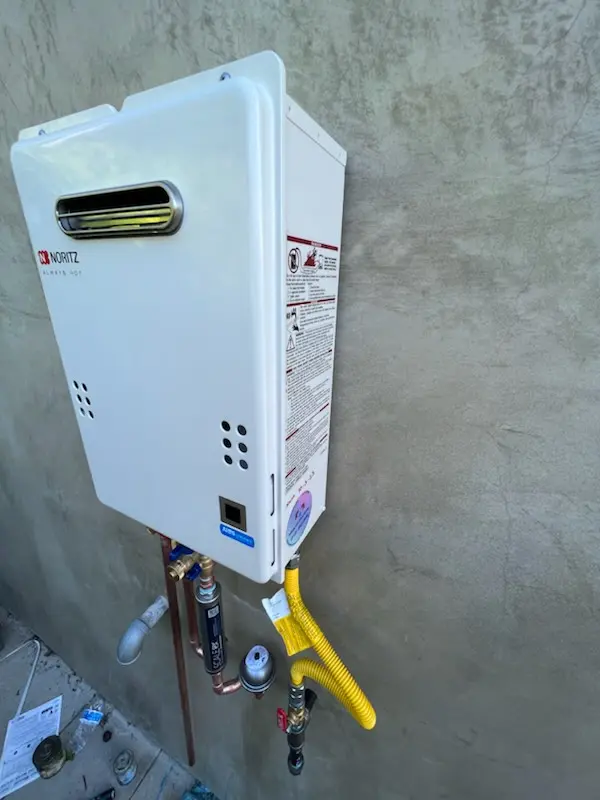 Tankless water heater installation for Anderson Island homes